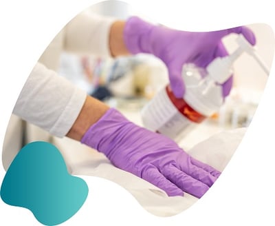 Cleaning laboratory to minimise contamination